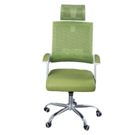 كرسي مكتب عالي الظهر أخضر-كريمي