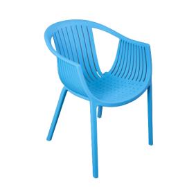 كرسي بلاستيك - أزرق سماوي